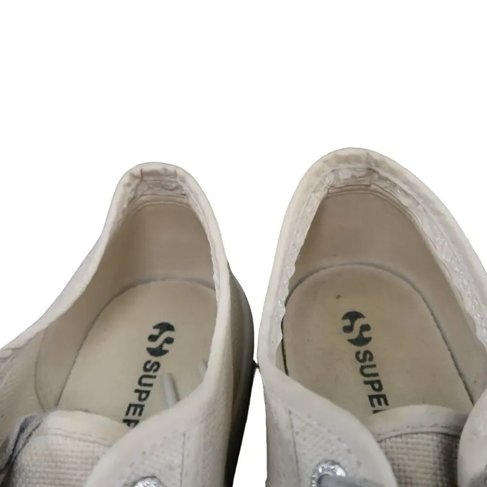 Superga Shoes Womens 6.5 Sneakers Fashion Lifestyle Platform Cotu Comfort Active
